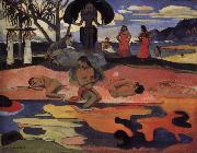 Paul Gauguin Day of worship oil